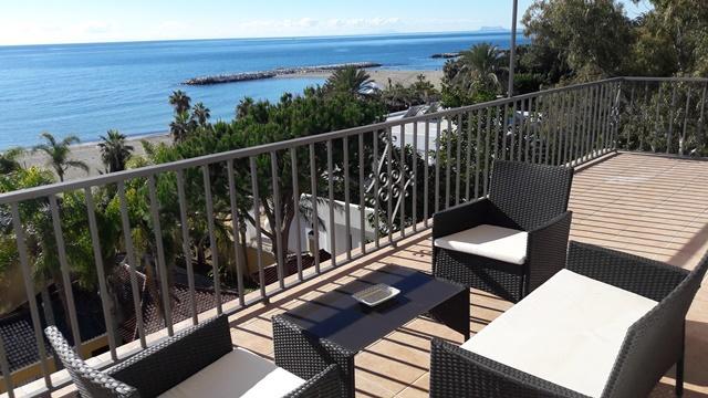 The Terrace Of Puerto Banus Beach Marbella Exteriér fotografie